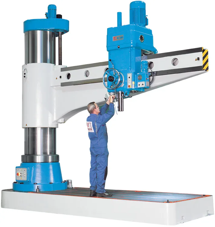 Taladro radial